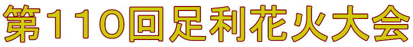 第１１０回足利花火大会